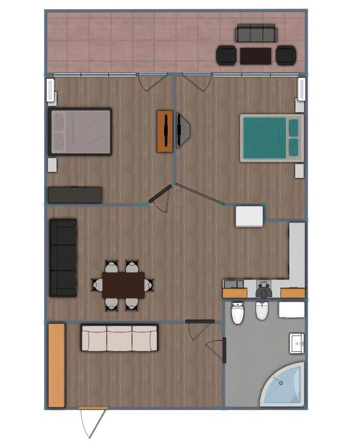 Arcadia Palace 2-Bedrooms Apartment With Terrace オデッサ エクステリア 写真